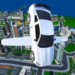 Flying car driving flight sim icon