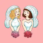 She Love Her - Couple Stickers icon