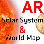 AR Solar System & World Map icon