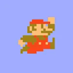 8-bit Super Mario Stickers icon