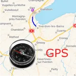 GPS tracking, Speed, Distance icon