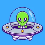 Aliens Stickers! icon