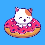 Animated Chubby Cat Stickers icon