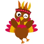 Turkey Time - Animated Sticker icon