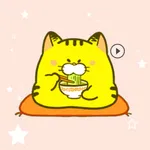 Pudgy Cat Yellow Animated icon