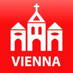 Vienna travel map guide 2020 icon