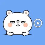 Cool Bear In Love Animated icon