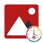 Add Text & Timestamp to Photos icon