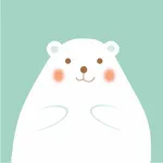 Polar Bear in Love icon