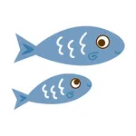 Fish fish fish sticker icon