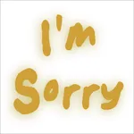 Say Sorry With Stickers icon