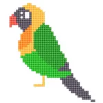 Cross Stitch Coloring Book icon