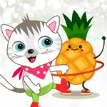 Cat Hawaii Stickers icon