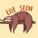 Sloth Emoji and Stickers icon