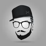 Hipster Stylish  Stickers icon