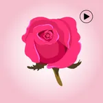 Animated Rose Day Stickers icon