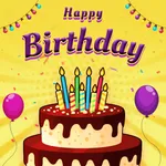 Bday Video Maker, Wishes, Card icon