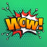 Comic Stickers Real icon