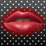 Hot Flirty Lips Stickers icon