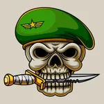 Skeleton Army Stickers icon