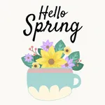 Hello Spring - Hand Drawn icon