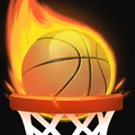 Tap Shots - dunk shot on fire icon