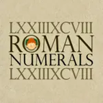 Roman numerals icon