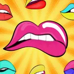 Hot Girl Lips Sticker icon