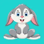 Animated Grey Bunny icon