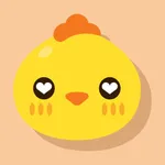 Funny Chick Stickers icon