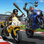 Highway Bike Attack Race Game icon