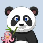 Little Monster and Panda icon