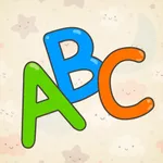 Alphabets game. Learn alphabet icon