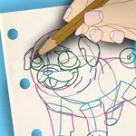 How To Draw with Steps icon