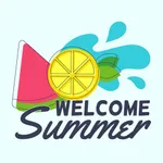 Hot Summer Stickers icon