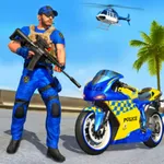 Police Bike Gangster Chase 3D icon