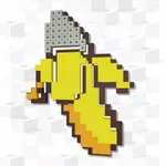 Color with number pixel art 3D icon