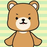 Cute bear Animated Sticker icon