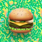 MAX Green Burger Emojis icon