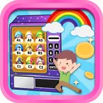 Vending machine gumball eggs icon