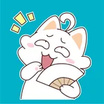 Fatty Cat Animated Stickers icon