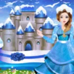 Ice Princess Castle Cake Maker icon