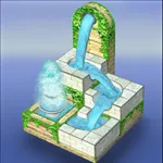 Flow Water Fountain 3D Puzzle icon