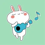 Bunny Happy Dance Animated icon
