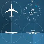 Airplane Compass and Altimeter icon