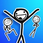 Stick Man Stickers Pack icon