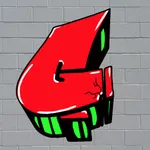 GRAFFITI 3D LETTERS CRACKED icon