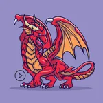 Animated Dragon icon