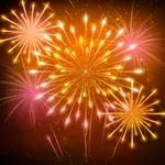 Animated Fireworks for Message icon