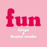 クレープ＆レンタルスタジオ fun icon